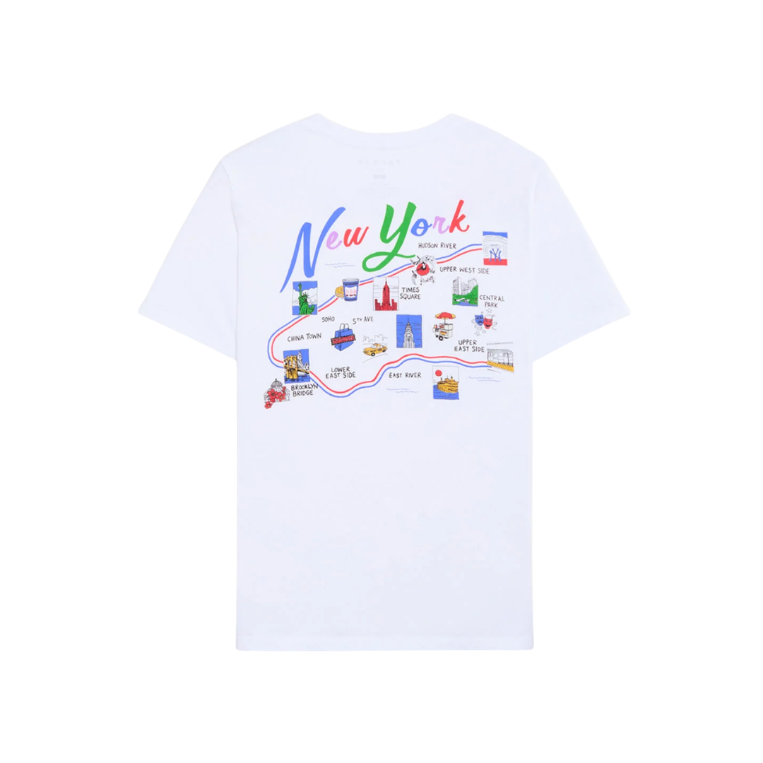 Tee Pacsun "NYC LIBERTY MAP"