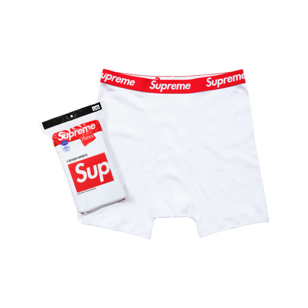 Briefs Supreme Hanes White