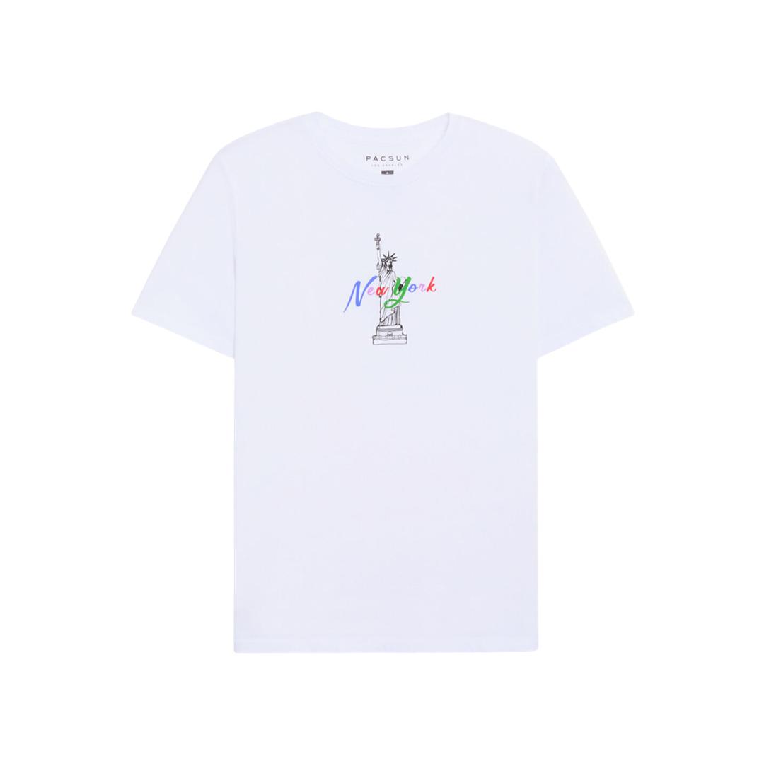 Tee Pacsun "NYC LIBERTY MAP"