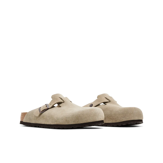 Birkenstock Boston Taupe Suede