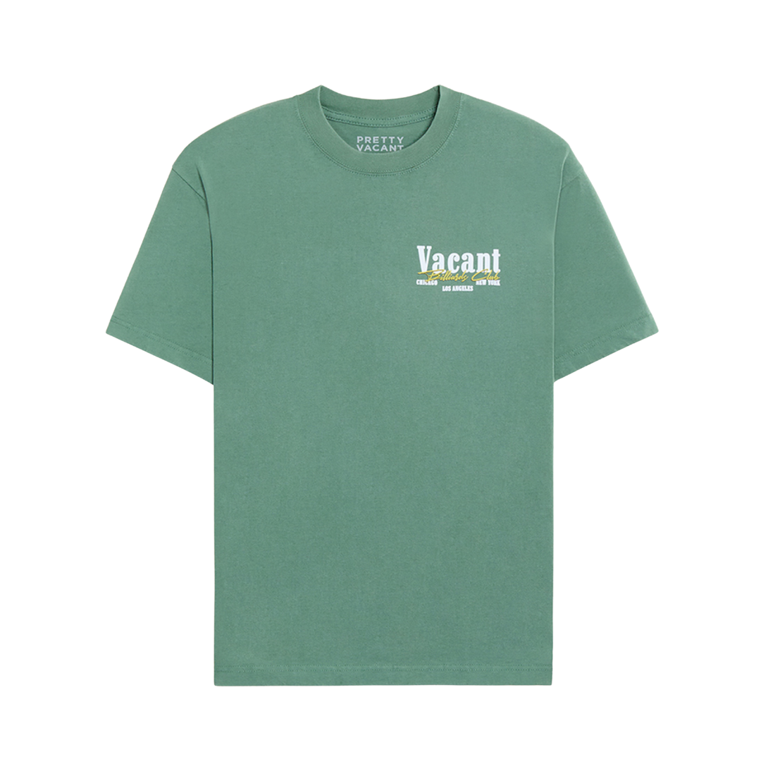 Tee Pacsun "BILLIARDS" Green