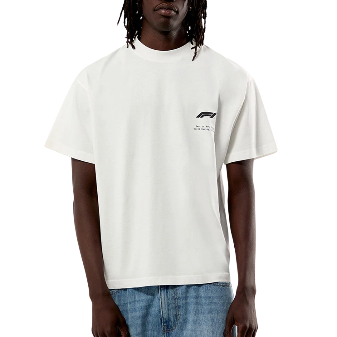 Tee Pacsun x F1 "ARCHIVAL 001" White