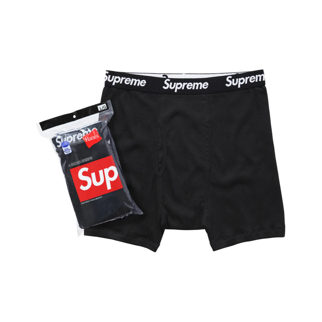 Briefs Supreme Hanes Black