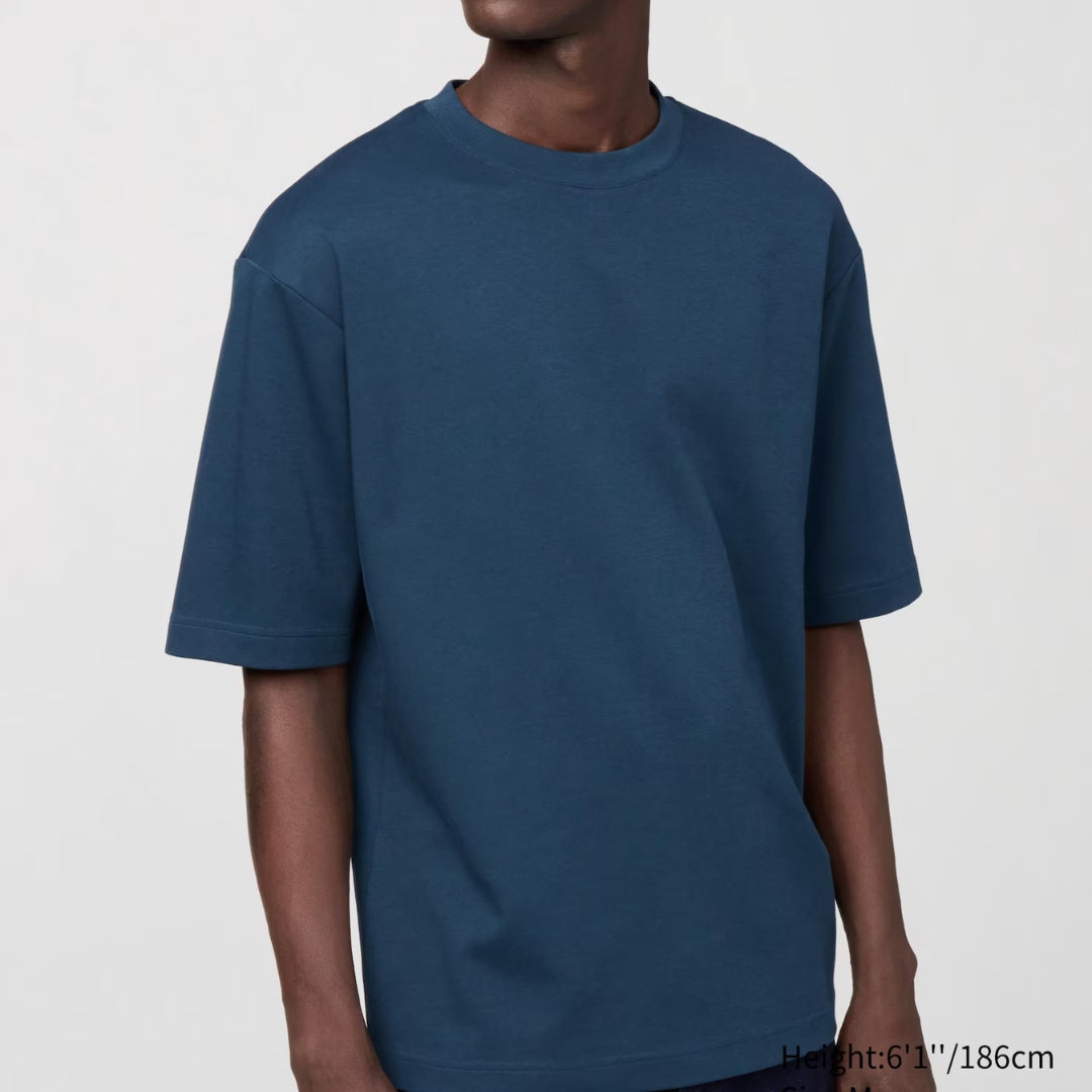 Tee Uniqlo AIRSM Blue