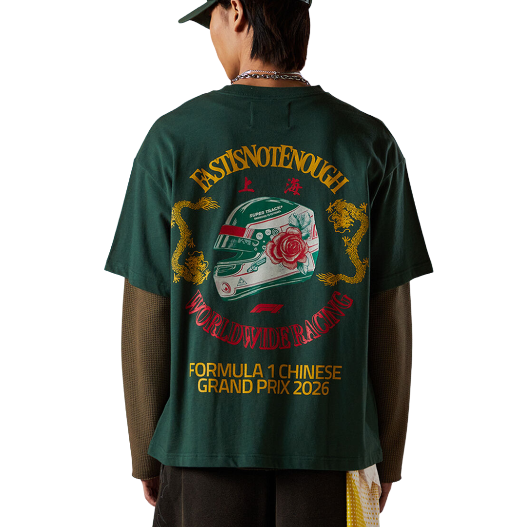 Tee F1 x Pacsun "YEAR OF SPEED" Green