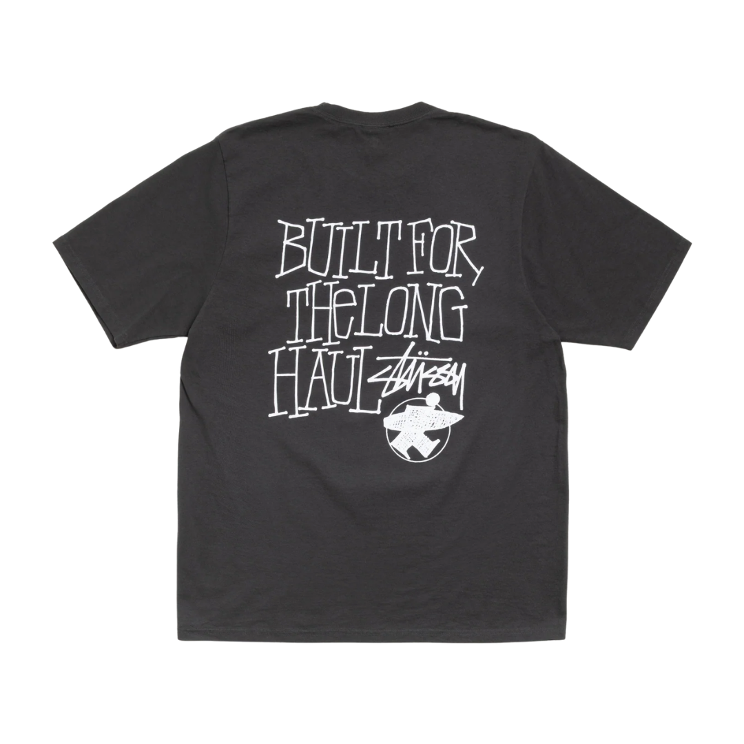 Tee Stussy "Long Haul" Black