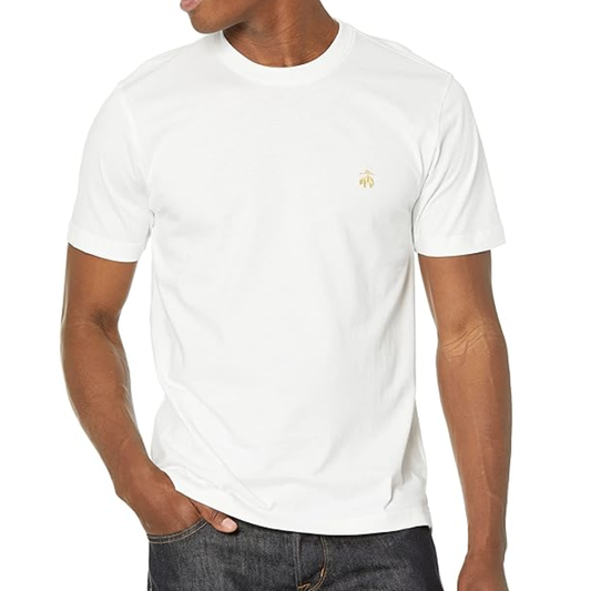 Tee Brooks Brothers White