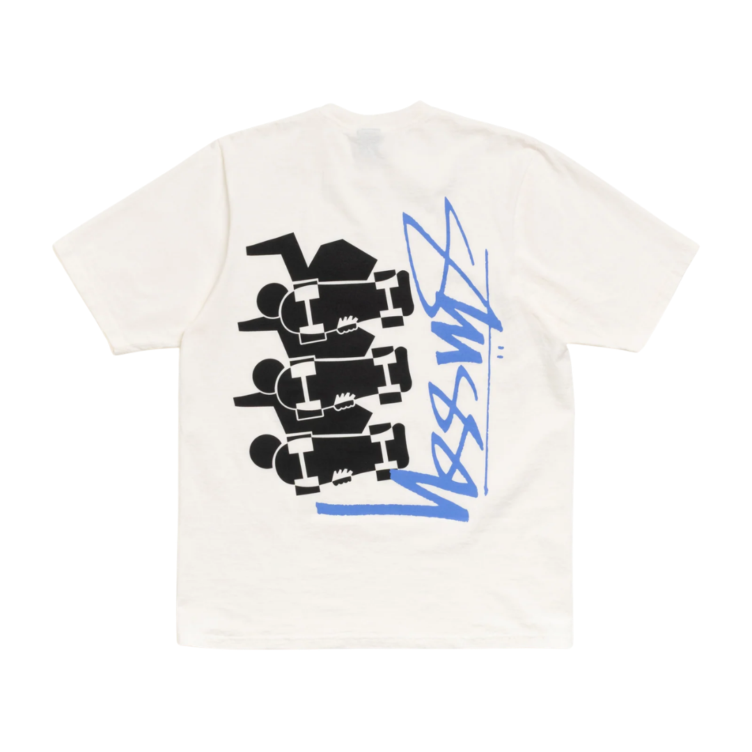 Tee Stussy "Skate Stag" Natural