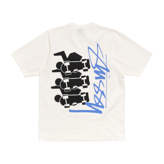 Tee Stussy "Skate Stag" Natural