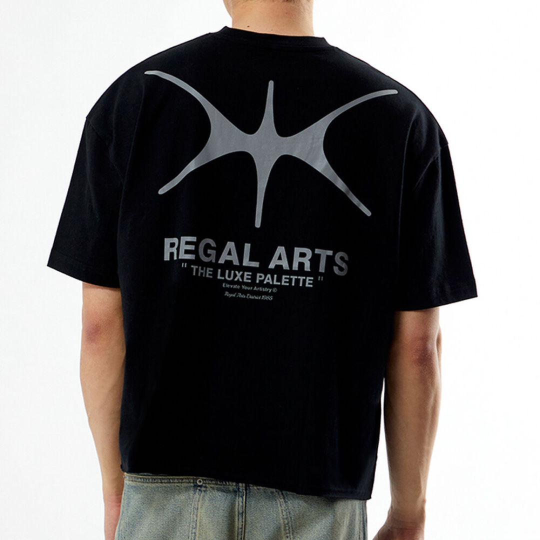 Tee Pacsun " Regal Arts" Black Reflective
