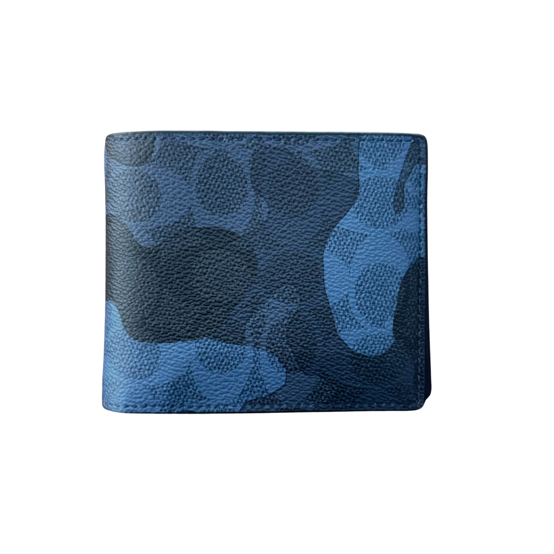 Cartera Coach Tarjetero "Camo"