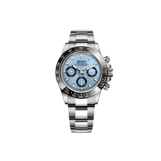 Seiko Mod Daytona Blue
