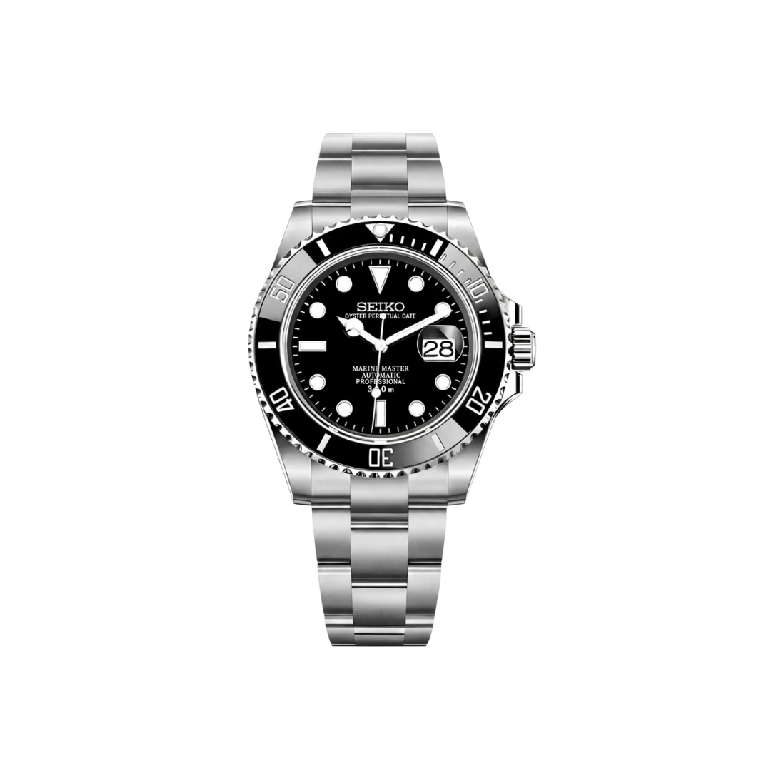 Seiko Mod "Submariner" Black