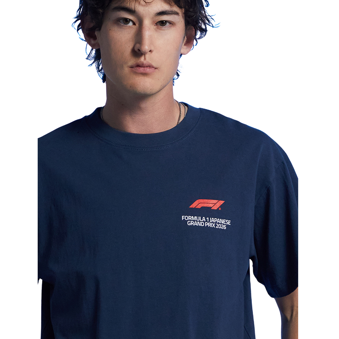 Tee F1 x Pacsun "BLOOM" Blue