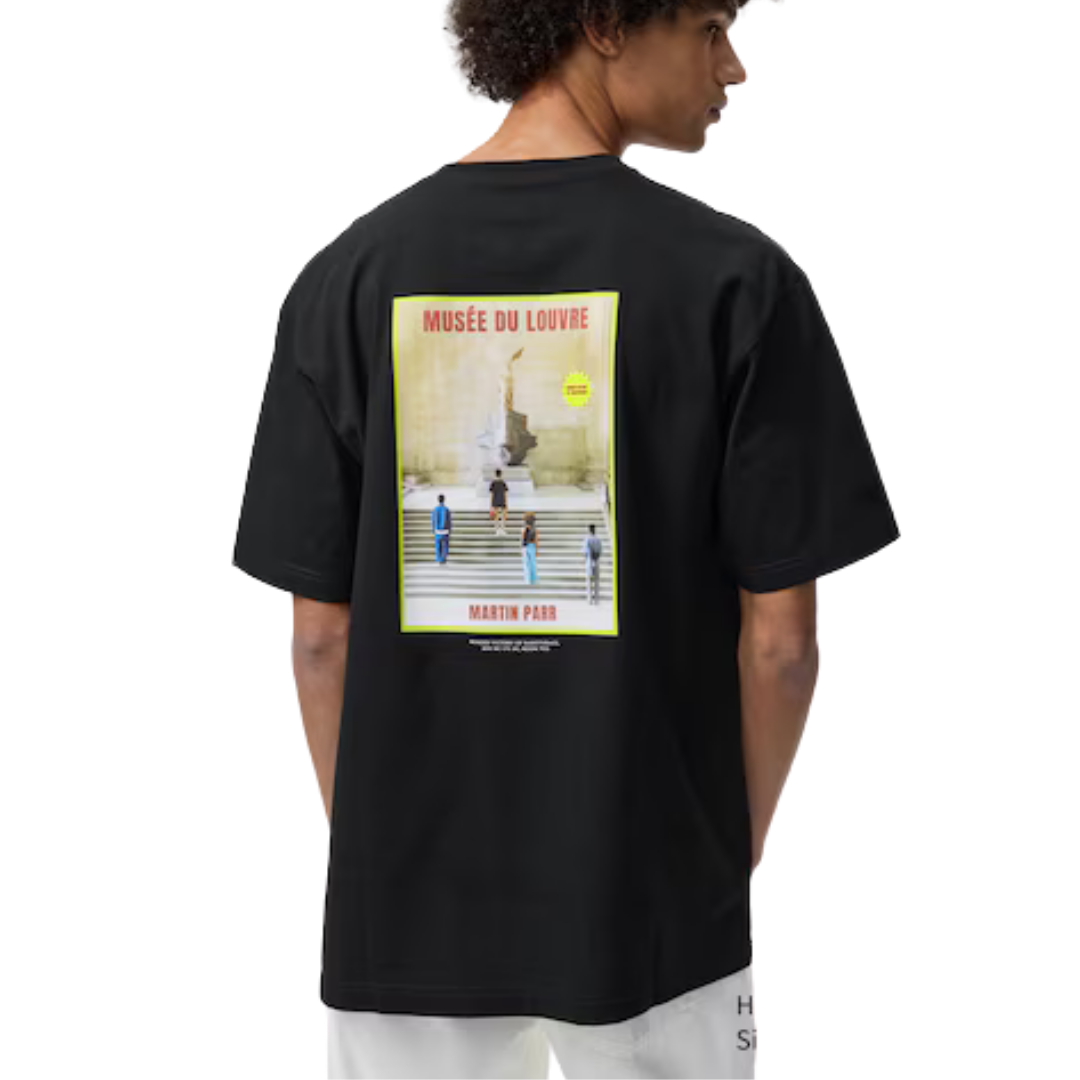 Tee Uniqlo x Louvre "Martin Parr" Black