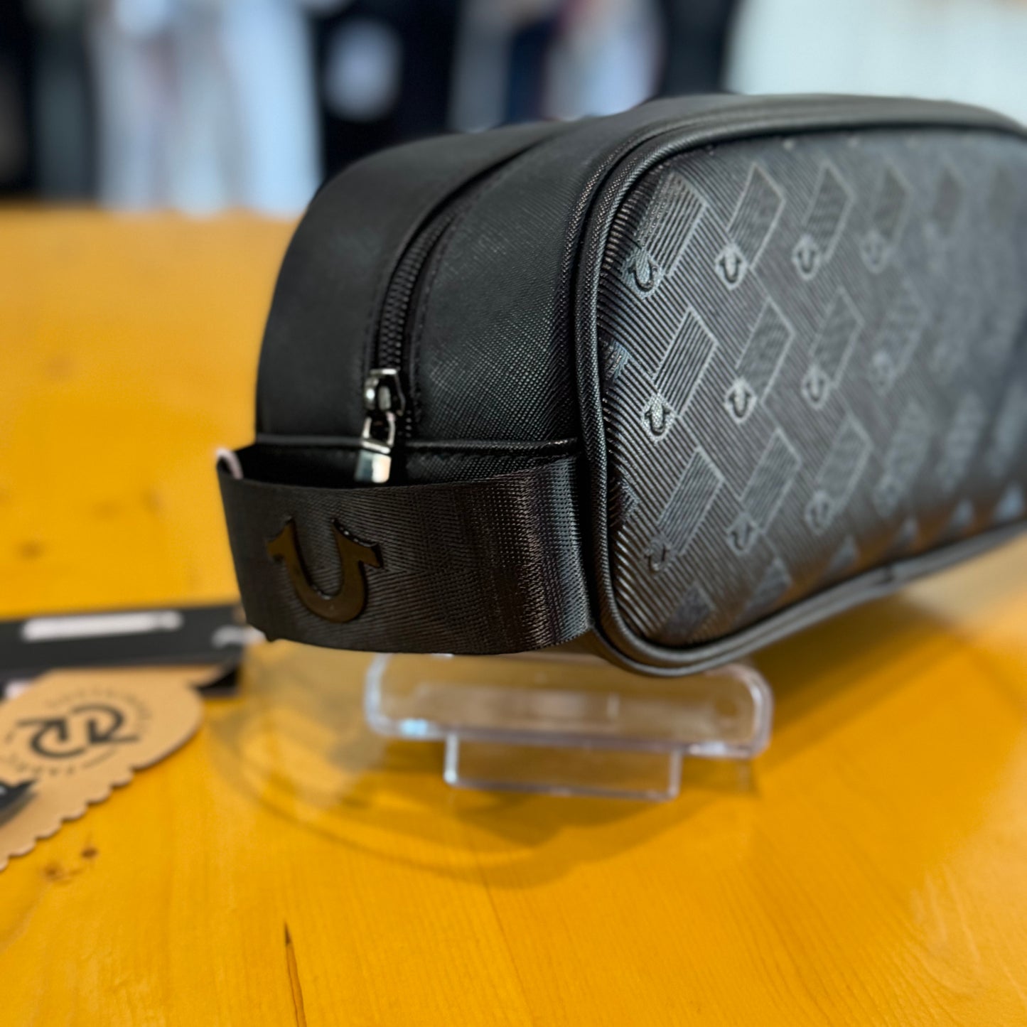 Neceser True Religion Piel Negro