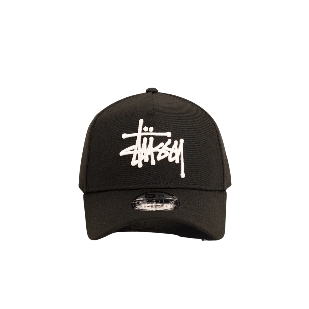 New Era Stussy 9Forty Black