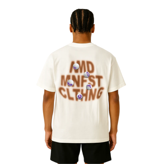 Tee Nmd "Golfing Sucks" White