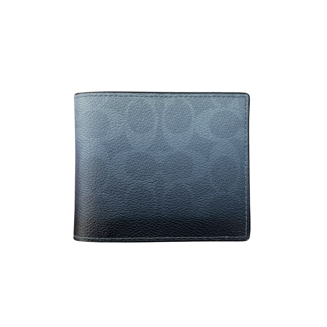 Cartera Coach Tarjetero "Fade Blue"