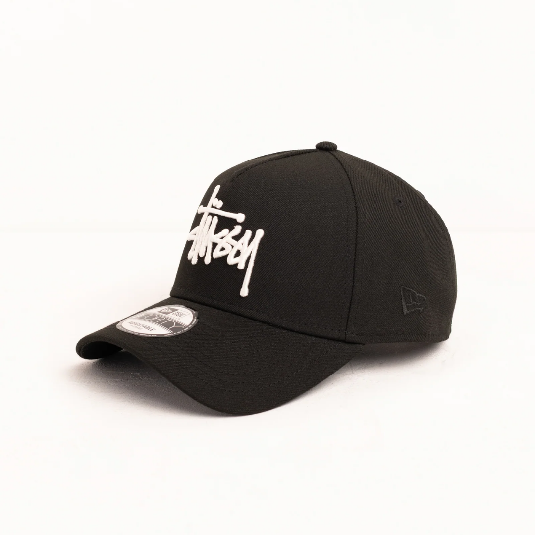 New Era Stussy 9Forty Black