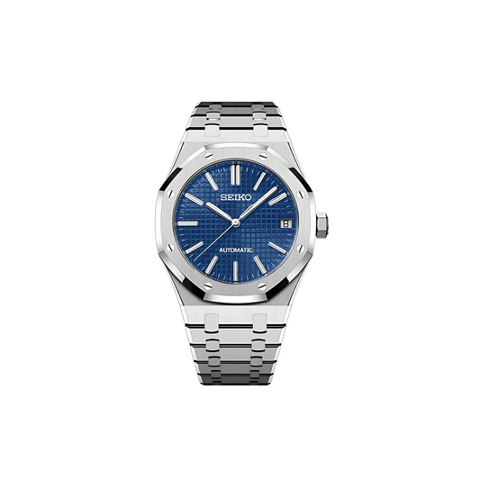 Seiko Mod Royal Oak Blue