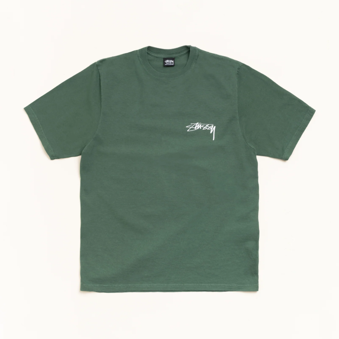 Tee Stussy "Skate Stag" Pine