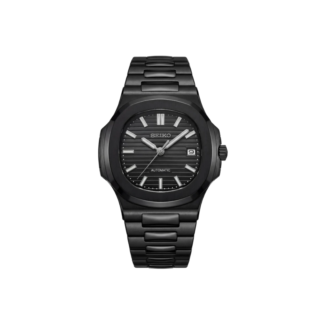 Seiko Mod "Nautilus" Black
