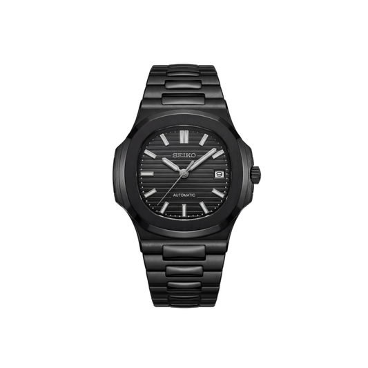 Seiko Mod "Nautilus" Black