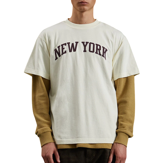 Tee Pacsun x The Met "FIFTH AVENUE" Cream