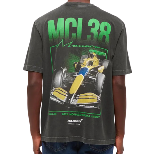 Tee Abercrombie & Fitch McLaren Mónaco Black