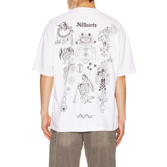 Tee All Saints "Tierra" Optic White