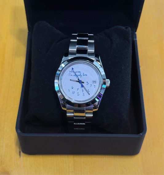 Seiko Mod 'Im already late'