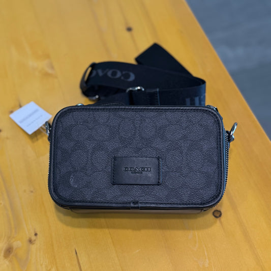 Crossbody Coach Wyatt CB Black Monogram
