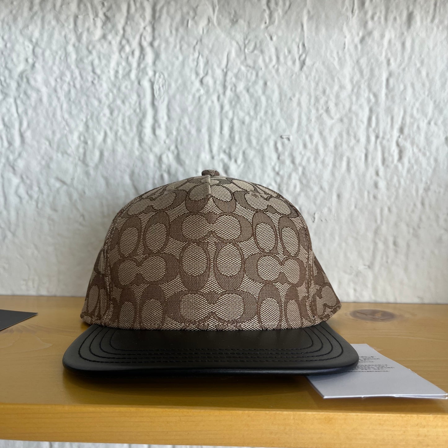 Gorra Coach “C” Brown Monogram