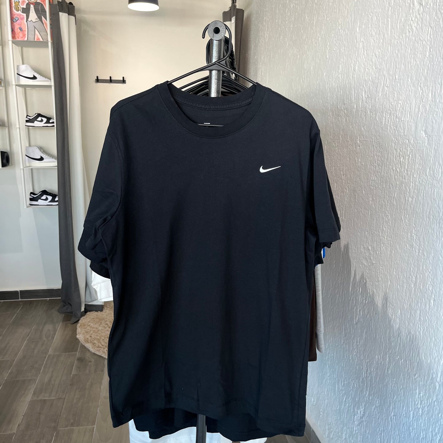 Nike Logo Black Tee