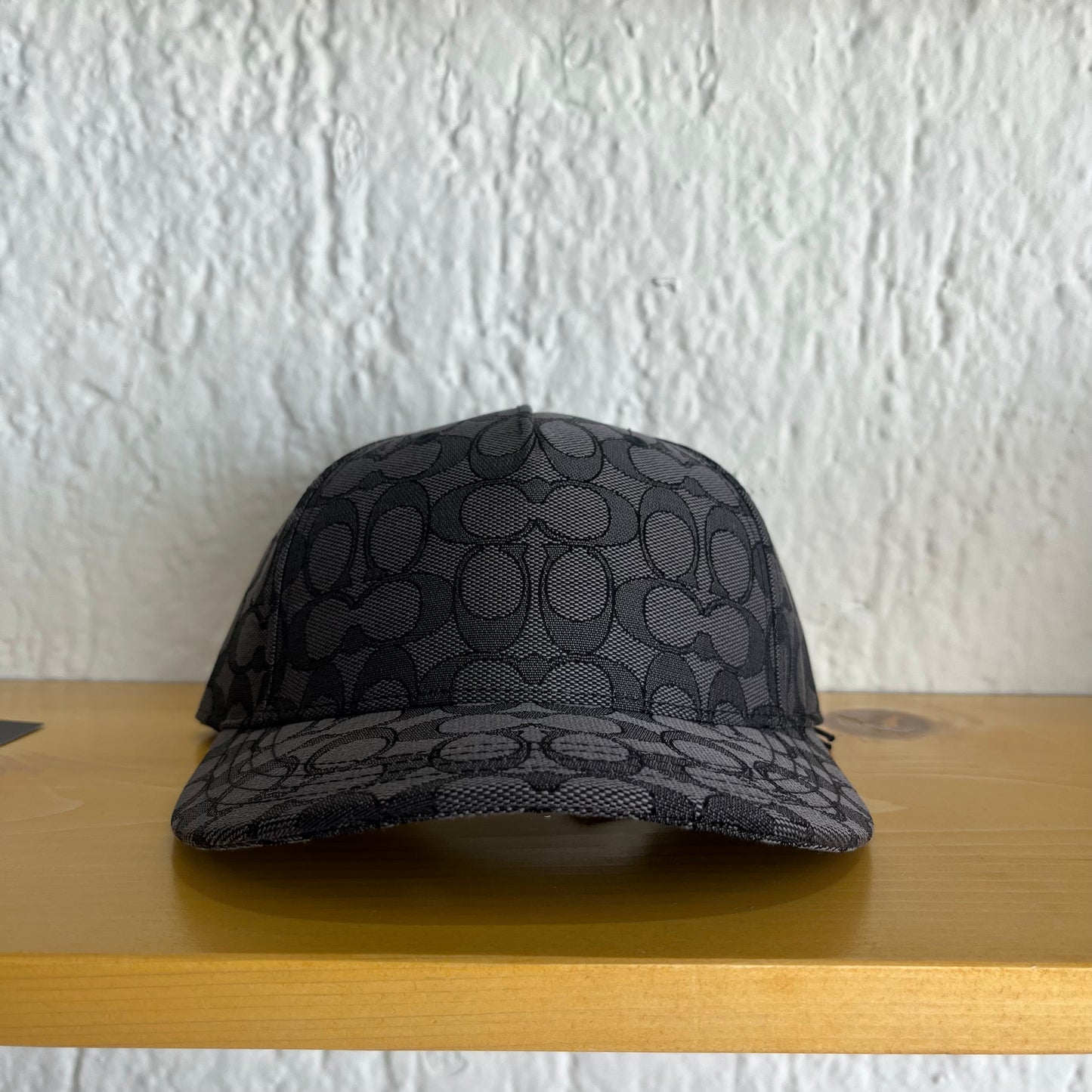 Gorra Coach “C” Black Monogram