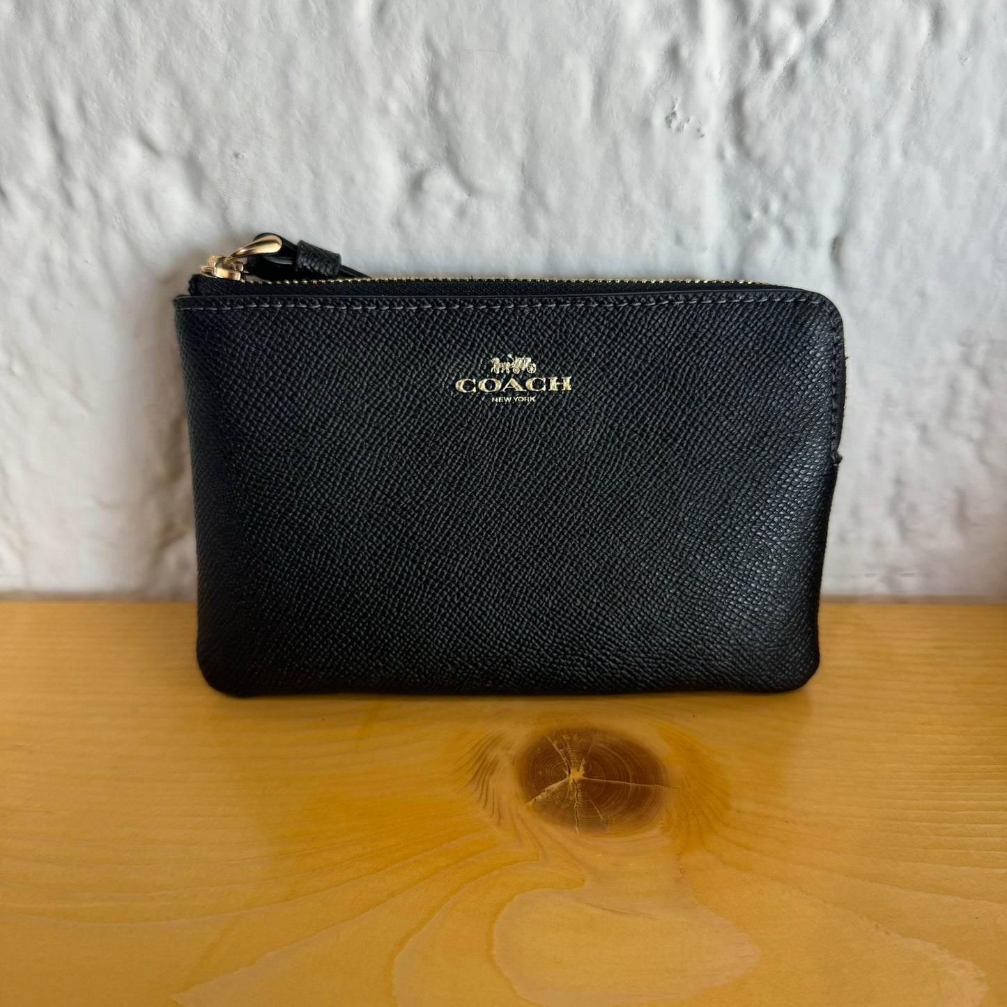 Monedero Coach de mujer Negro