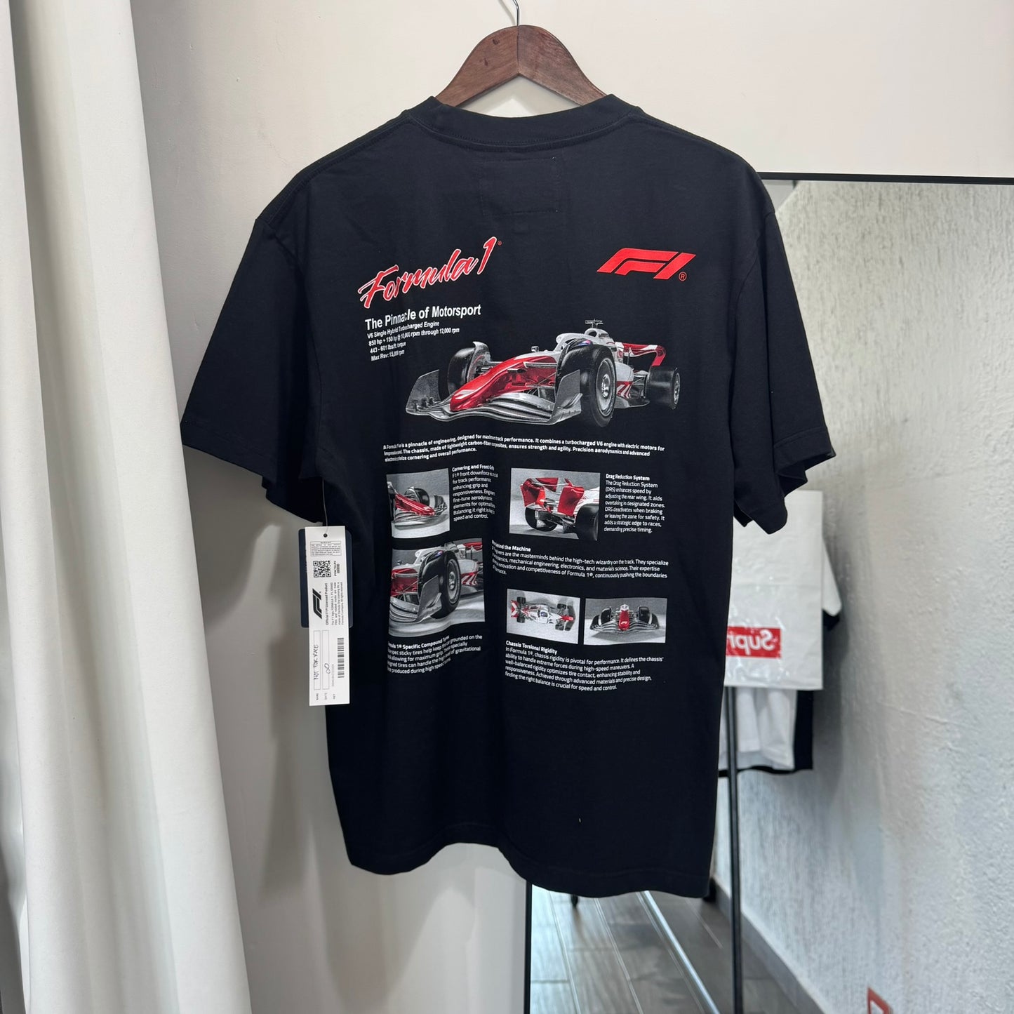 Tee F1 Specs Black