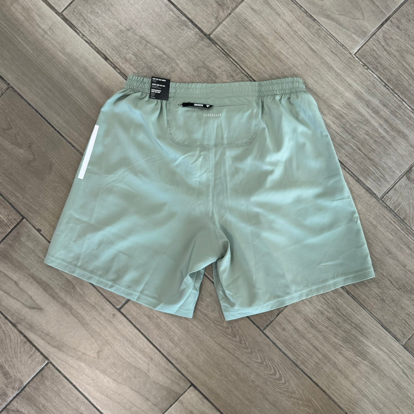 Short Adidas Running Silver Green