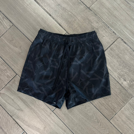 Short CK Black Monograma