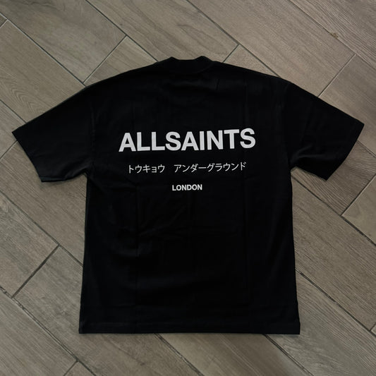 Tee All Saints Underground SS Black