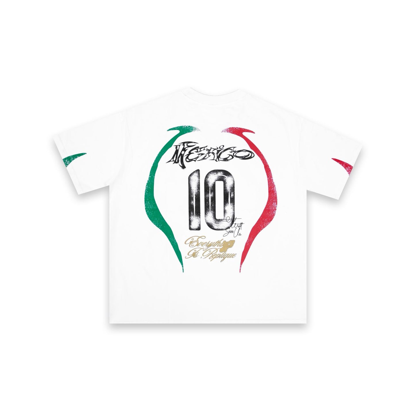 Tee Replique "México 2000" White