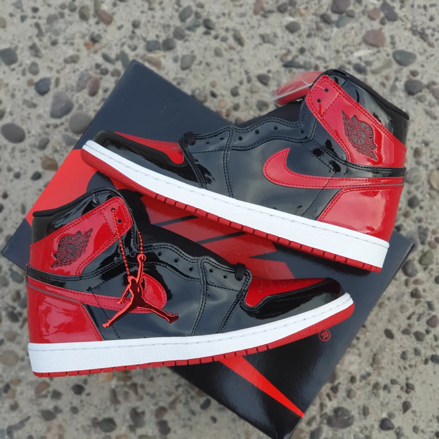 Jordan 1 High Patent Bred