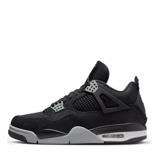 Jordan 4 Black Canvas