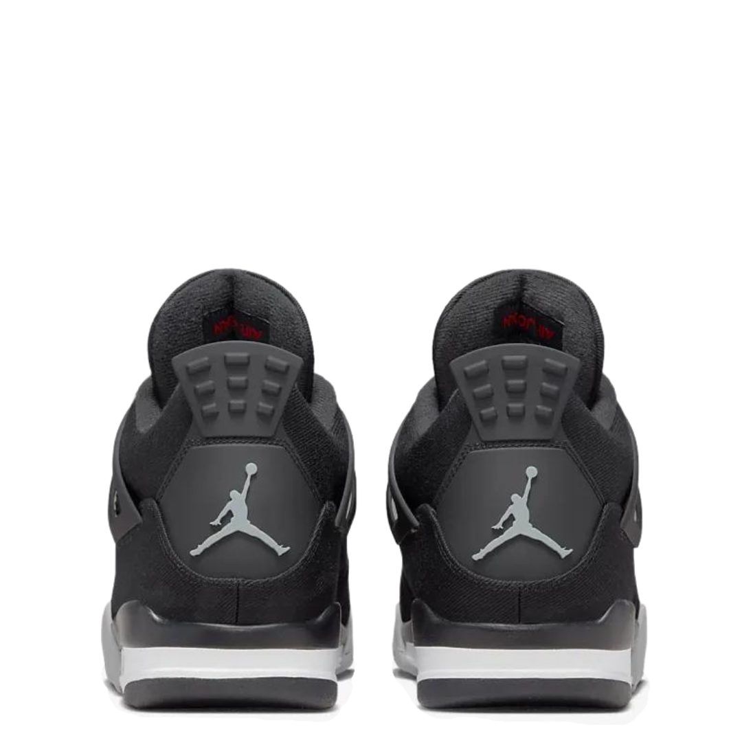 Jordan 4 Black Canvas