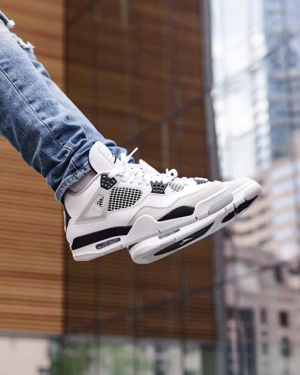 Jordan 4 Military Black Baja Kicks